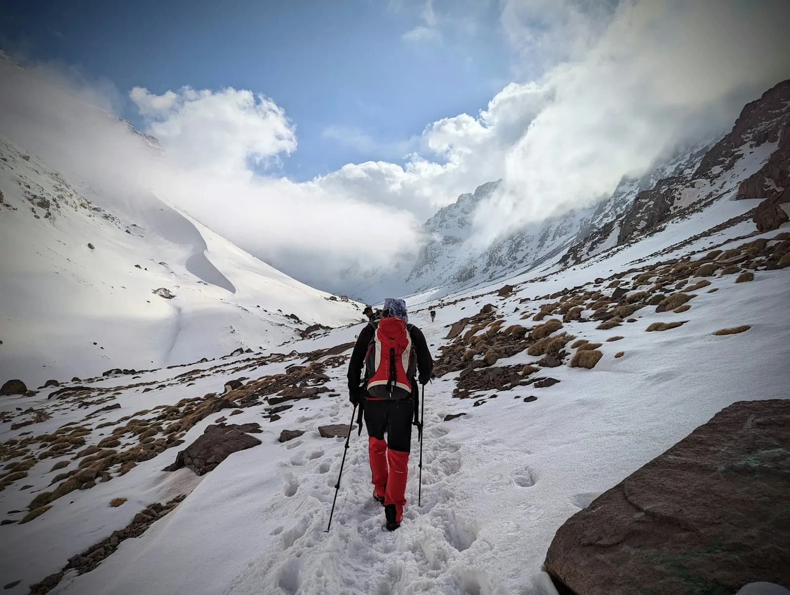 Sherpa Trail 55+10 Trekking Pack Summit red 45 + 10 L image 2 of 2