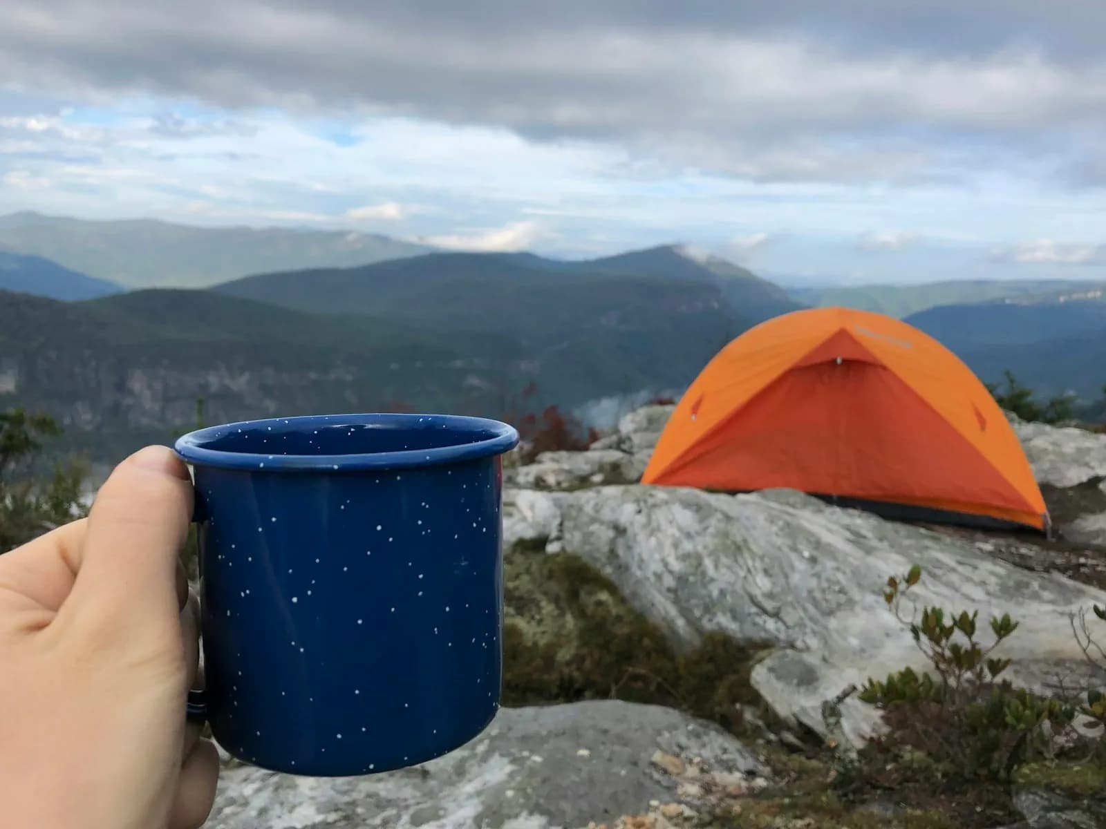 Enamel Camp Mug Blue