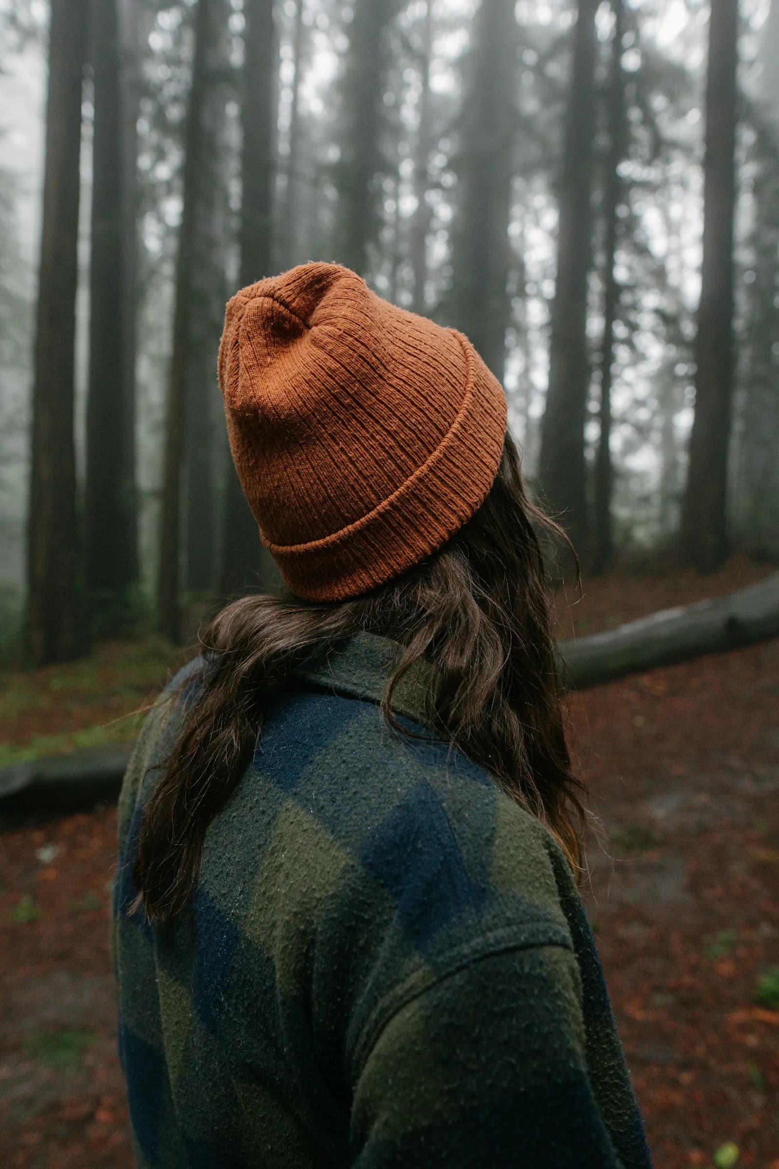 Yak Wool Beanie Rust
